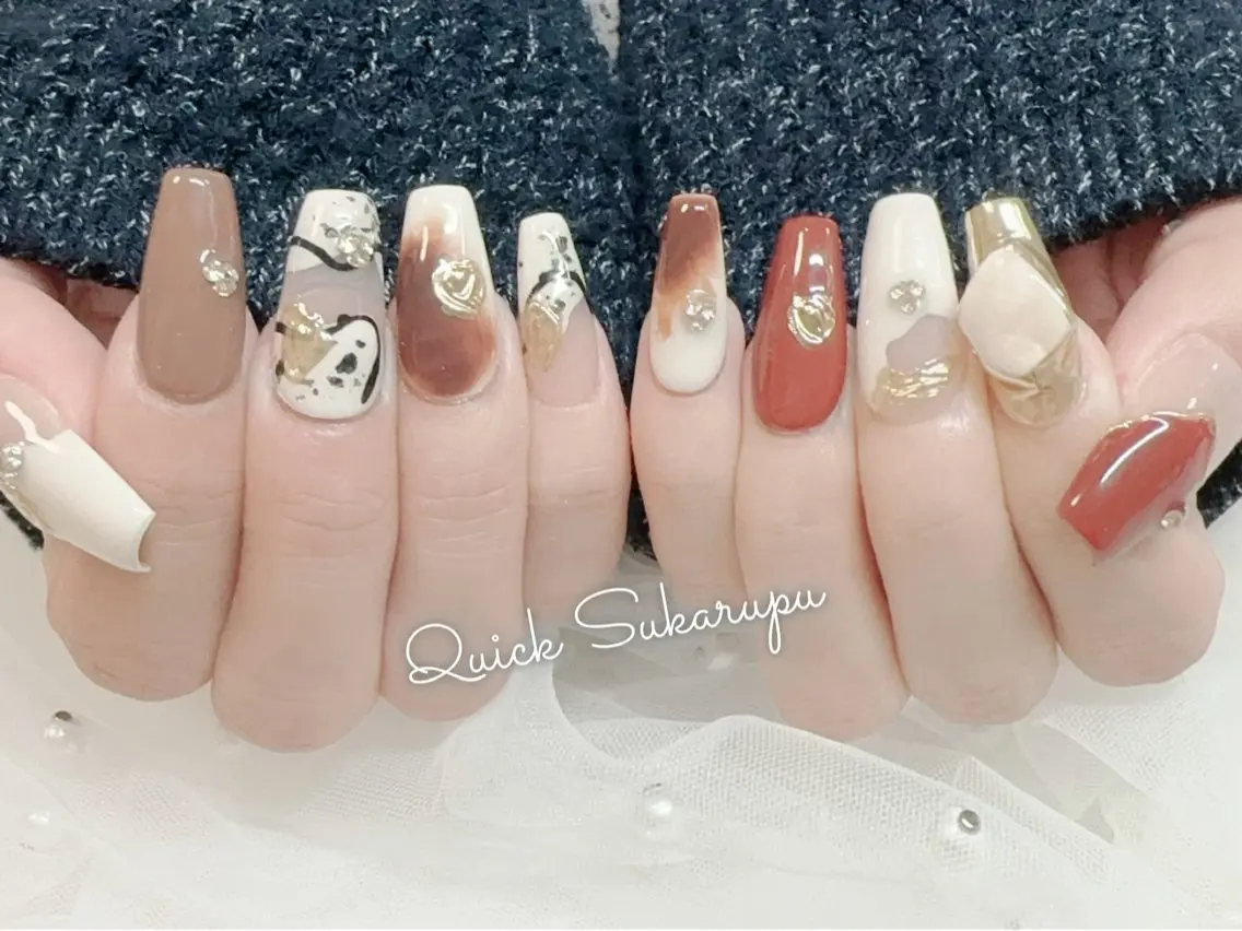 ネイル ハンドネイル Quick Sukarupu新宿のネイルデザイン