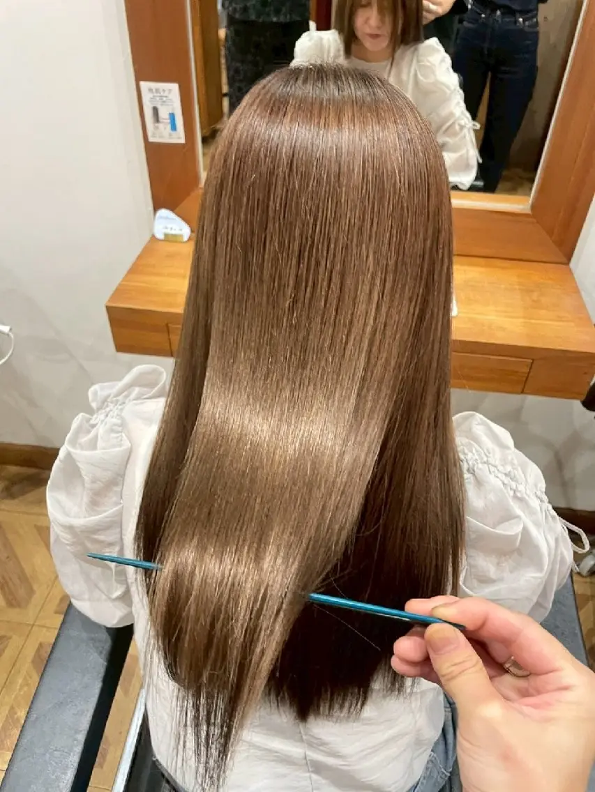 カラー ✨髪質改善✨艶カラー 松本将之進のヘアスタイル