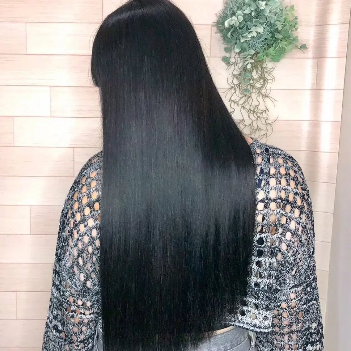 ロング カラー 縮毛矯正/ワンカラー モデル募集🫧田村のヘアスタイル