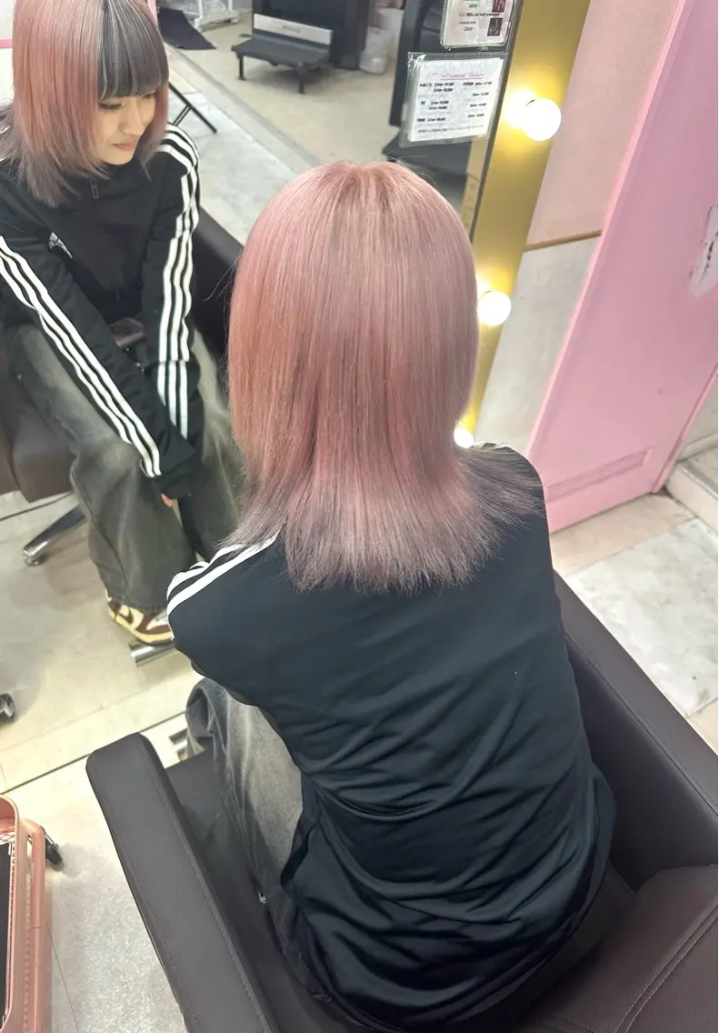ミディアム カラー ヘアカラー トリートメント 🦋色落ちまで綺麗に 🦋KOKIのヘアスタイル