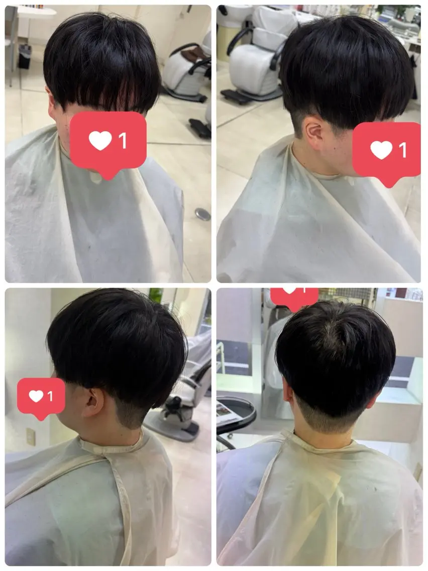 メンズ マッシュ タカハシ リナのヘアスタイル