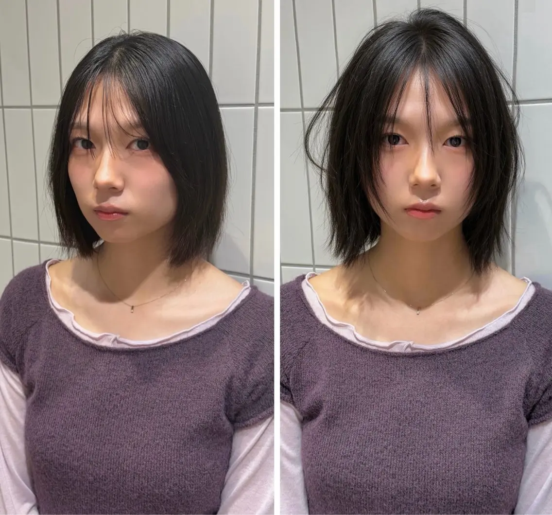 ショート カット ハッシュカット/ 縮毛矯正/toshiのヘアスタイル