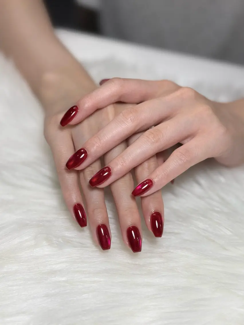 ネイル オーロラネイル チークネイル フットネイル フレンチネイル ジェルネイル ハンドネイル Nichi Nailsのネイルデザイン