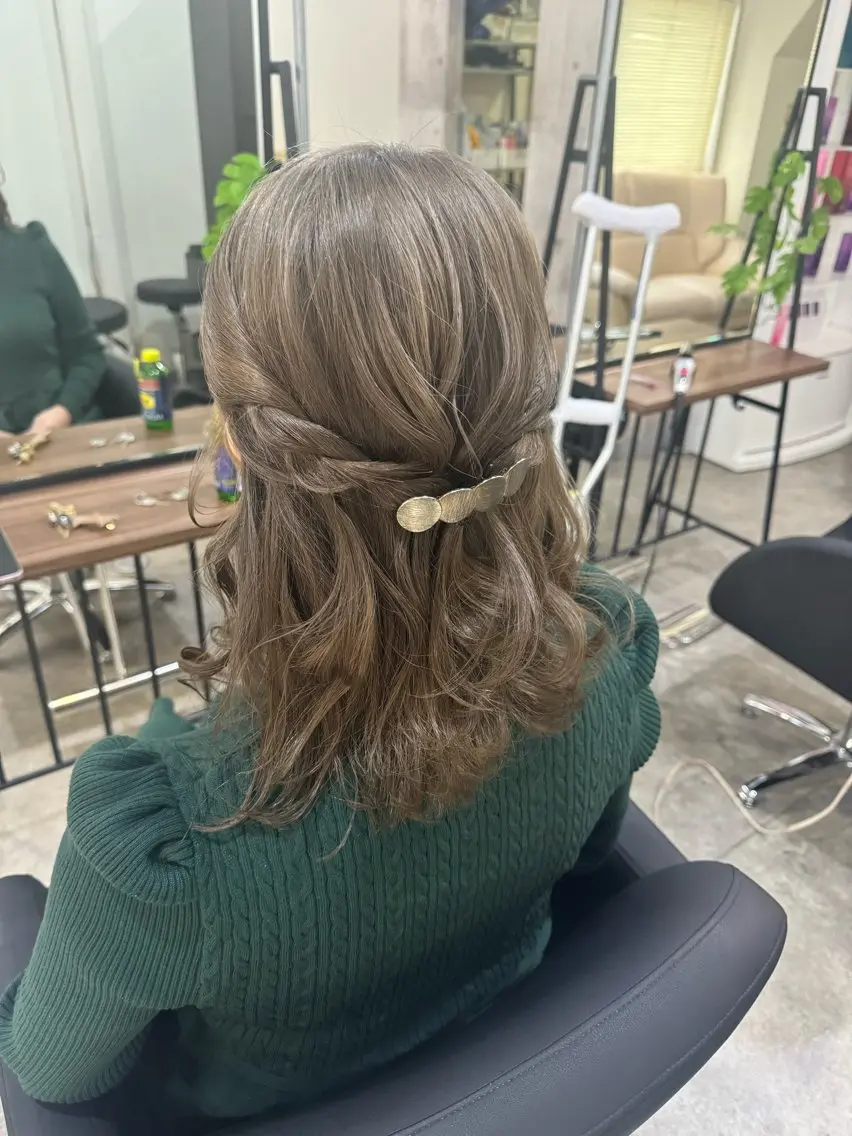 ヘアセット🪞🩷の写真