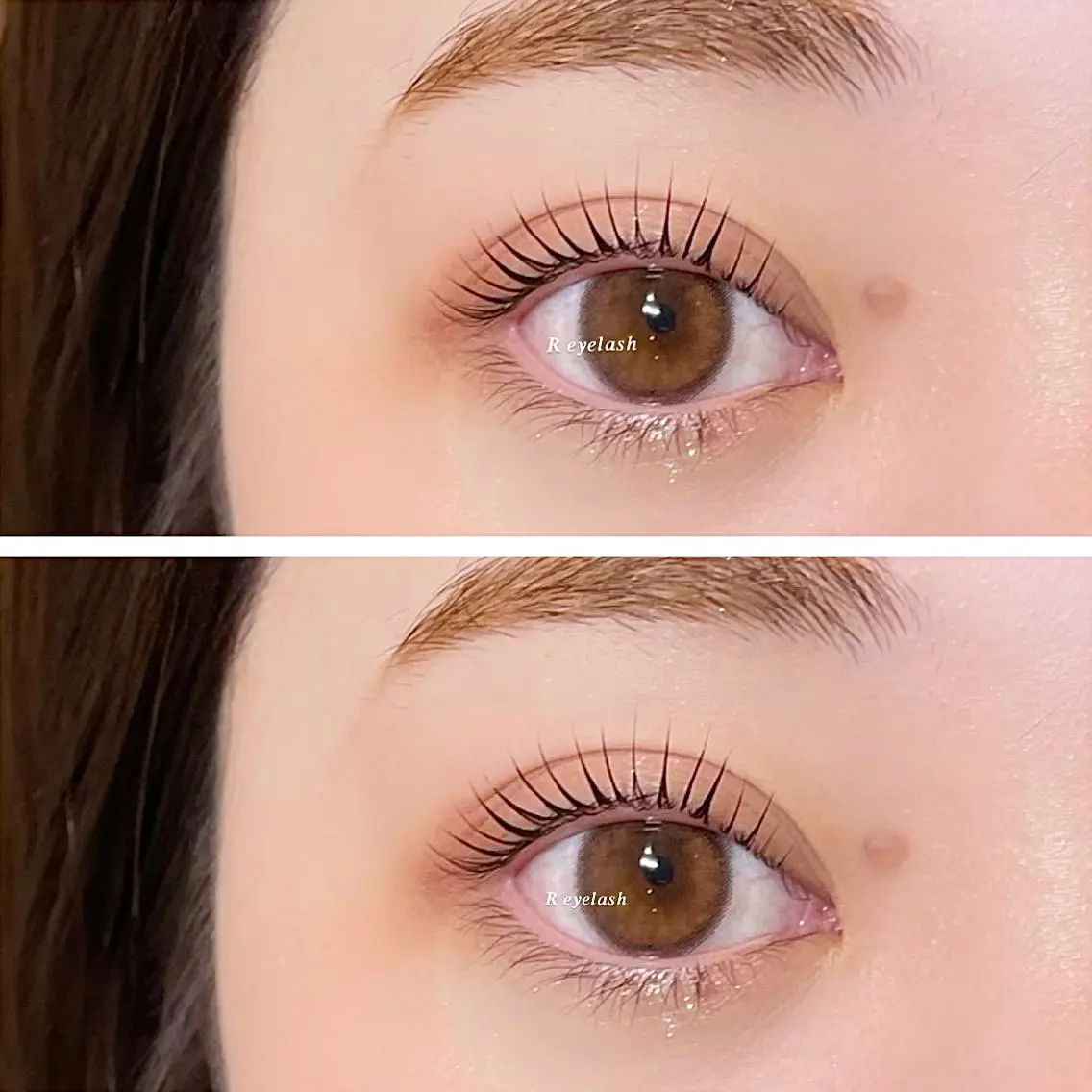 ミディアム カラー パーマ ヘアアレンジ メンズ キッズ ネイル マツエク・マツパ アイブロウ マツパ 𝑹 eyelashのマツエク・マツパデザイン