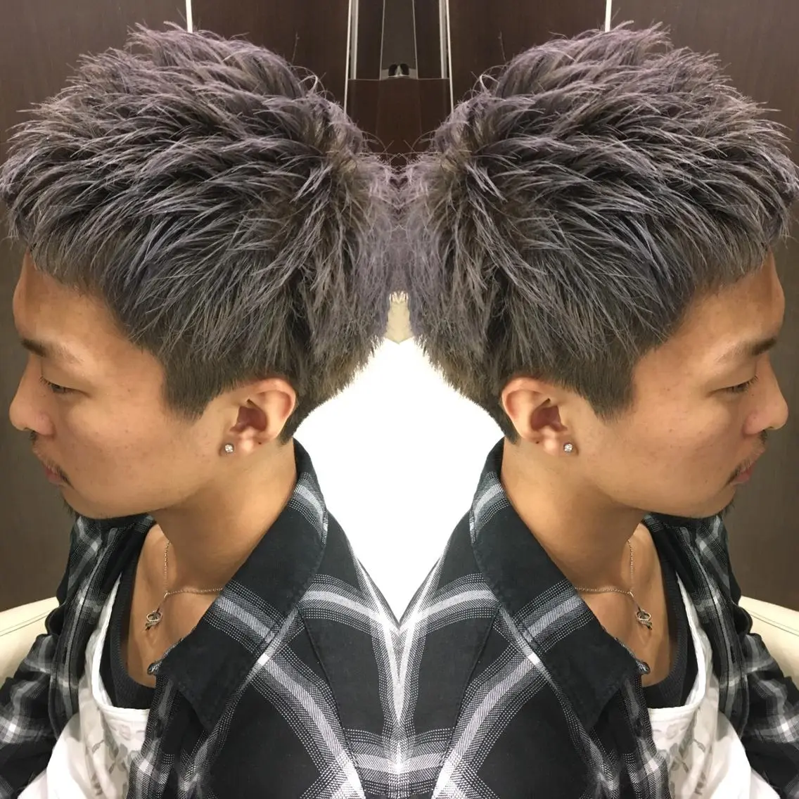 ショート カラー メンズ 寺内 紳悟のヘアスタイル
