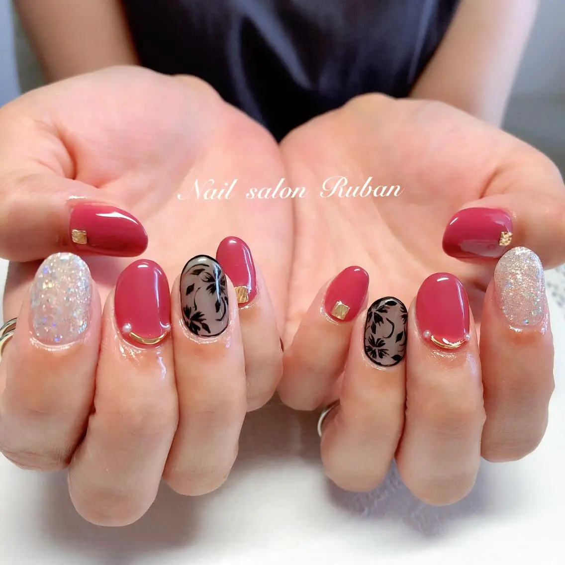 ネイル ラメ(グリッター) Nail salon Rubanのネイルデザイン