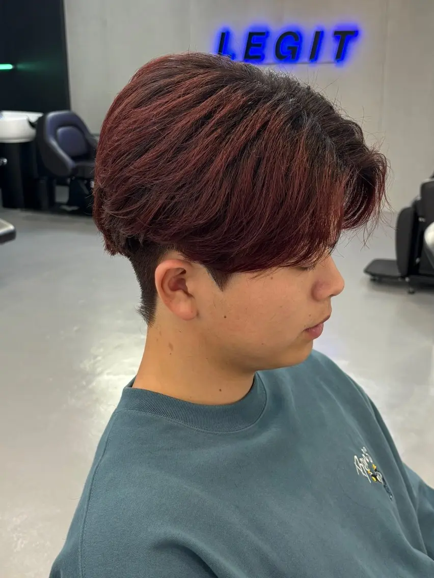 ヘアカラー(ファッション、白髪、黒染め)の写真