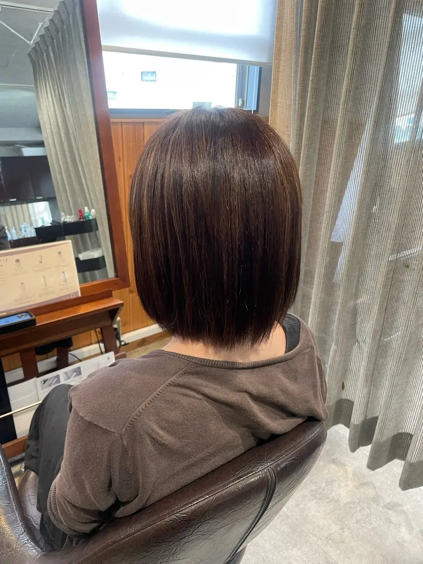 ショート カラー 髪質改善 トリートメント トリートメント 髪質改善/Bloss om🌷高橋沙衣のヘアスタイル