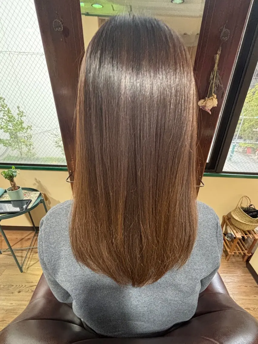 セミロング トリートメント . kanokoのヘアスタイル