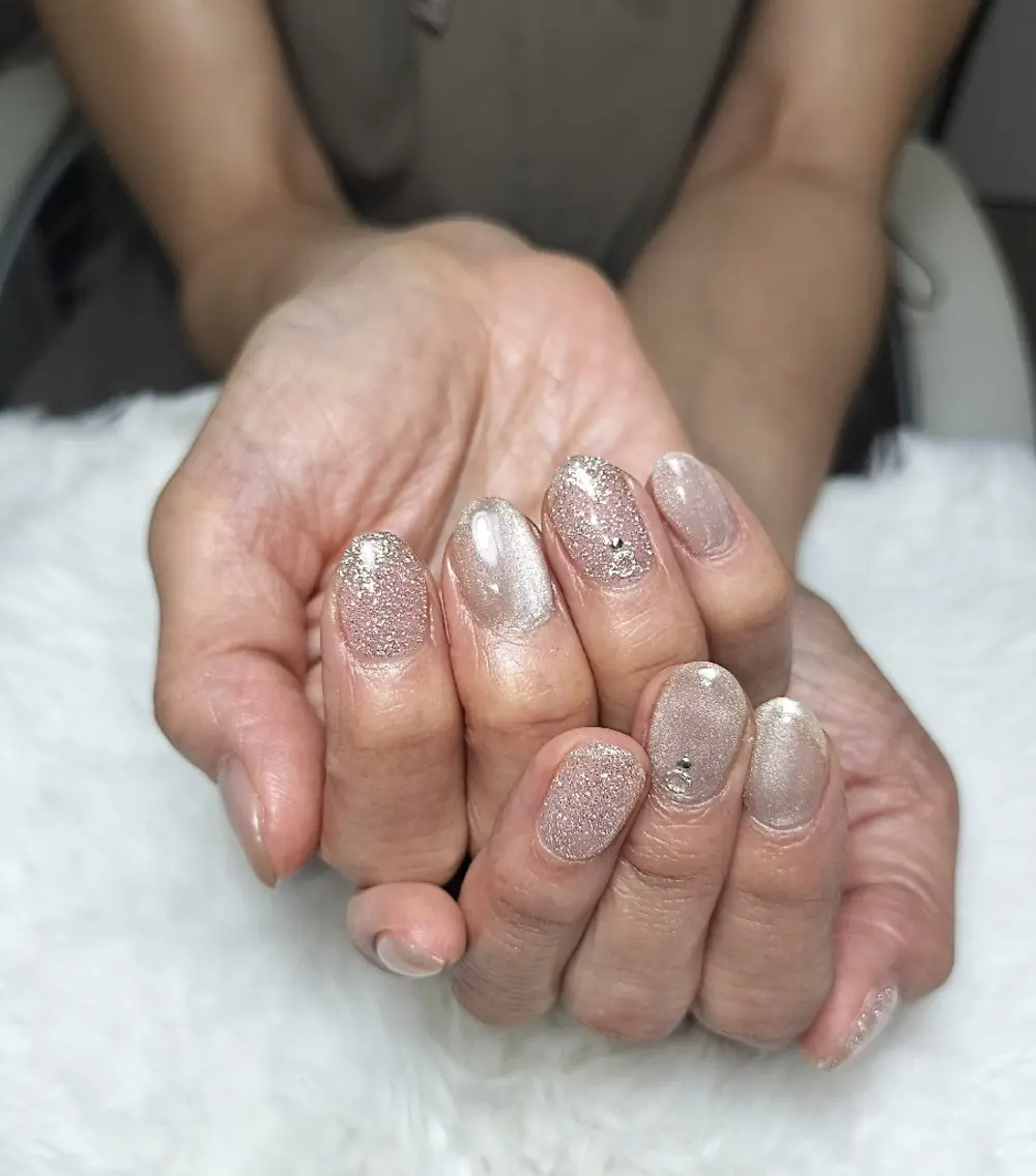 ネイル フラッシュネイル マグネットネイル megumi. sのネイルデザイン