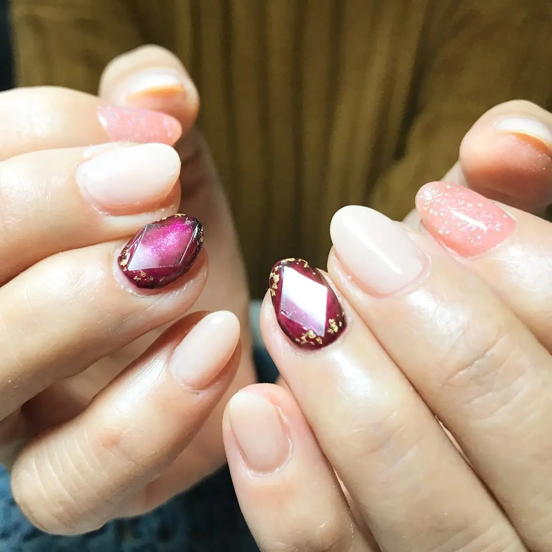 ネイル フットネイル シンプルネイル 春ネイル ホワイト 冬ネイル nail fufla ♡yamane♡のネイルデザイン