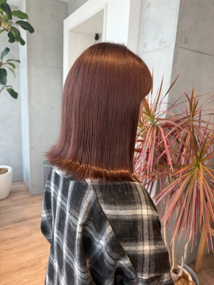 透明感ワンカラー+上質トリートメント🕊️¥5000の写真