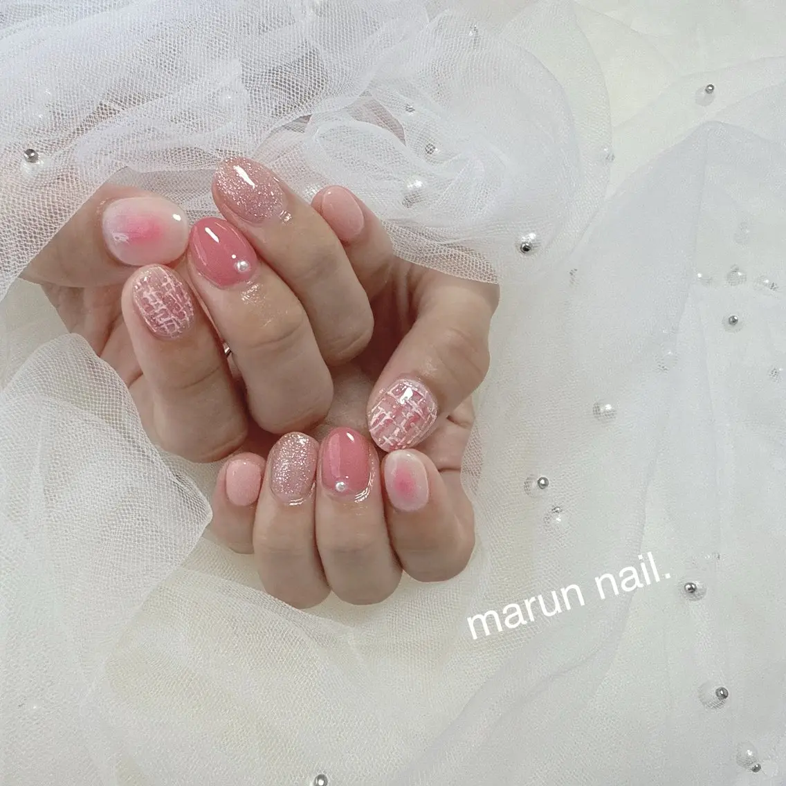 ネイル ハンドネイル marun._ megumi.のネイルデザイン