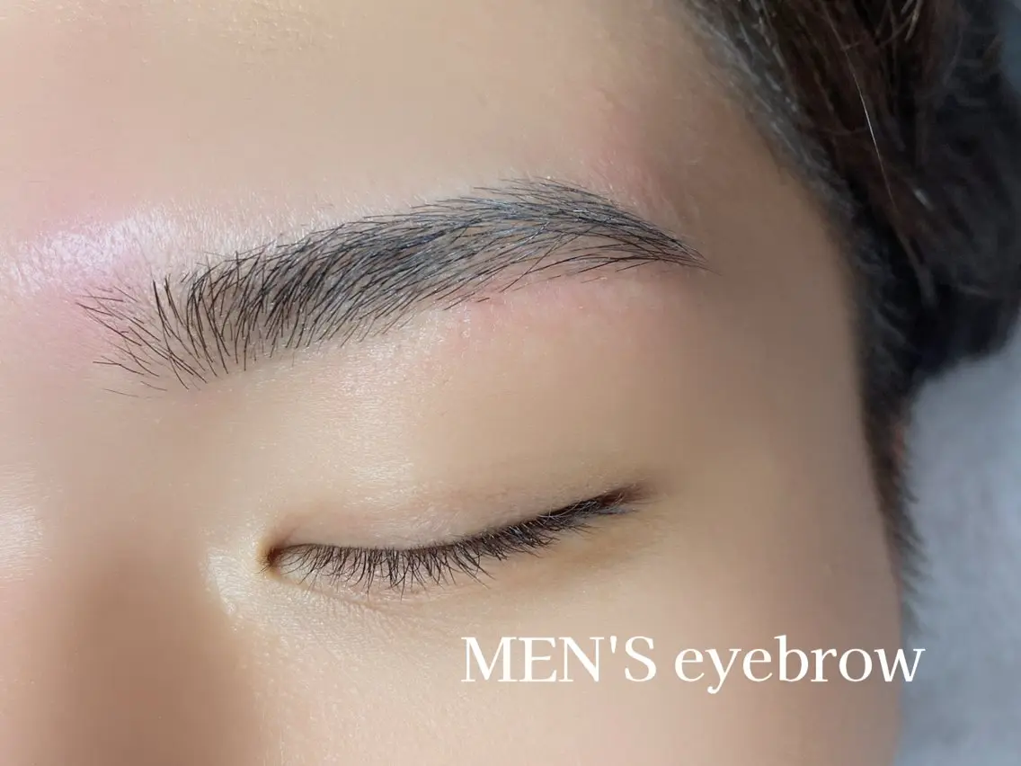 メンズ アイブロウ ワックス脱毛 eye 梨花のマツエク・マツパデザイン