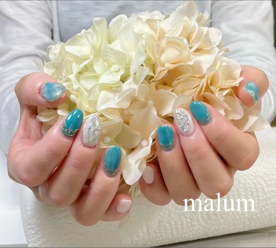 ネイル ハンドネイル malum nailのネイルデザイン
