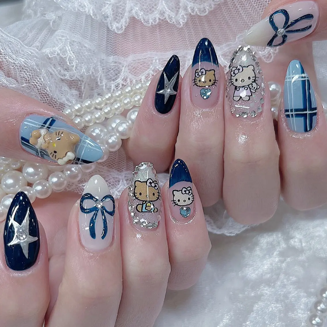ネイル Maya 🧊🫧‪／渋谷のネイルデザイン