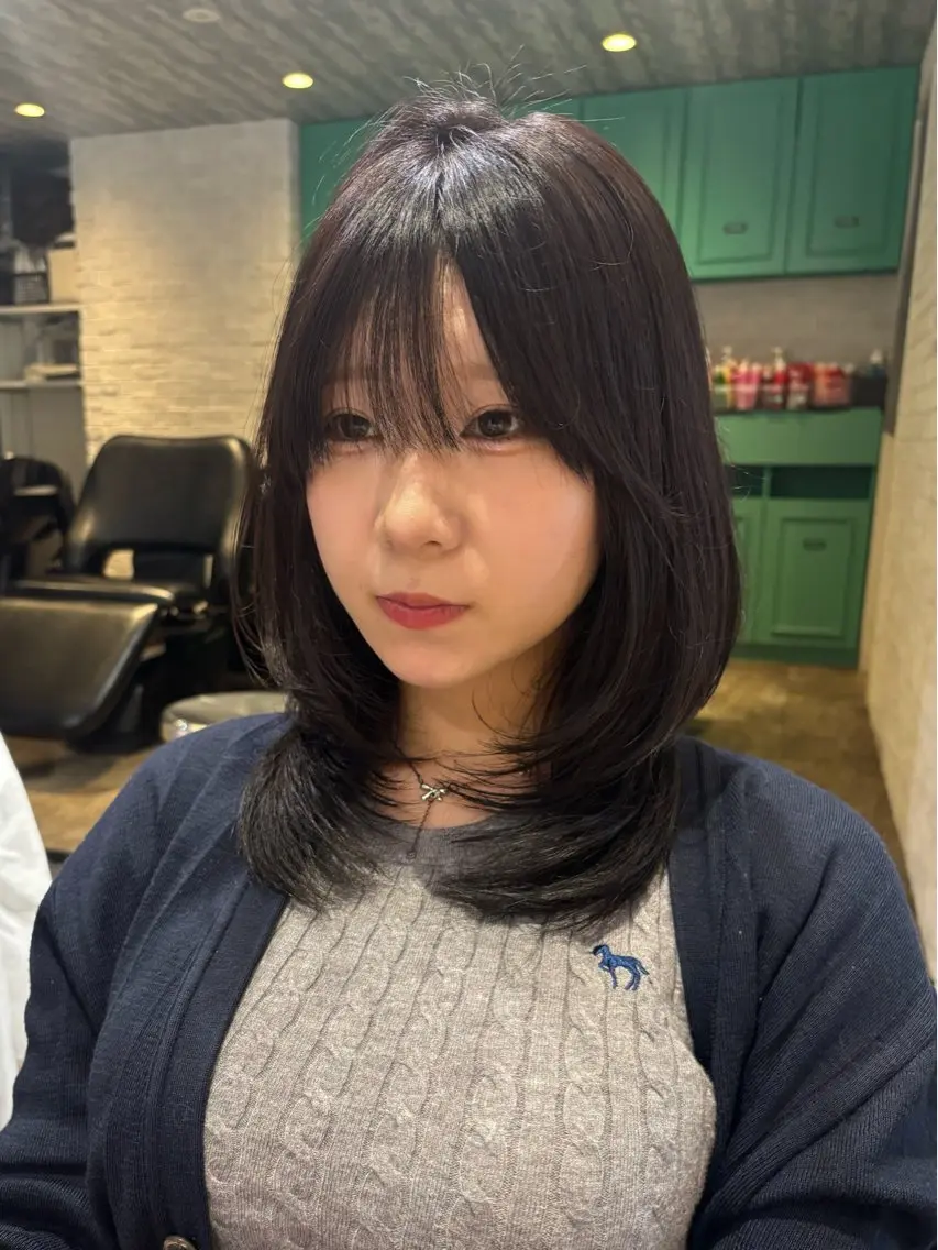 【人気No.1🏆】カット+カラー+Inborn Basic Treatment¥14,300→¥9,900の写真