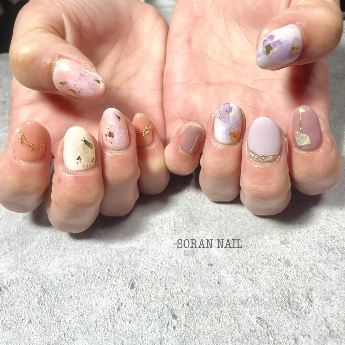 ネイル ハンドネイル soran nailのネイルデザイン