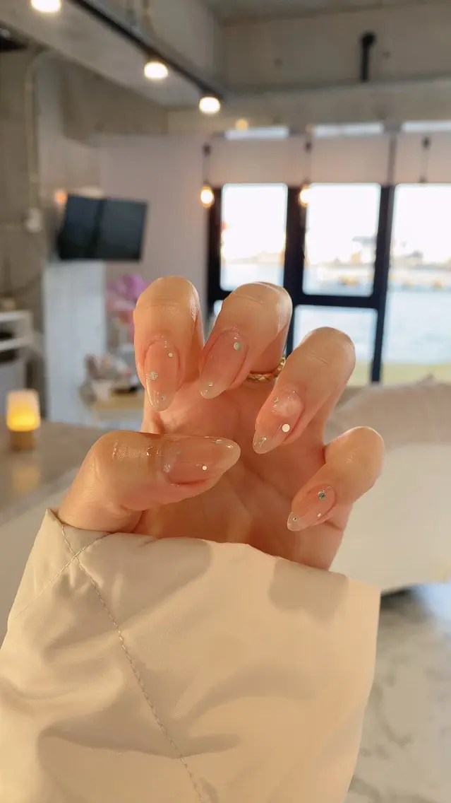 ネイル 西大分S.Nail 𓏲⋆🪸.⋆⸜🫧のネイルデザイン