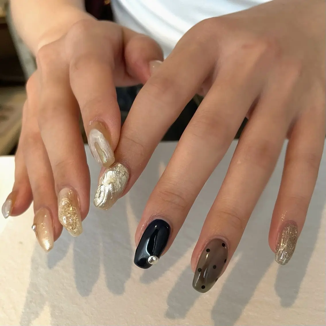 ネイル moufu.nail /sayaka 本町のネイルデザイン