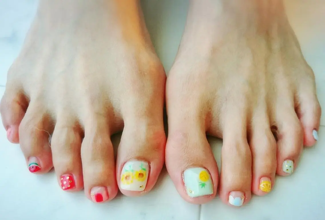 ネイル フットネイル みー shakushiroのネイルデザイン