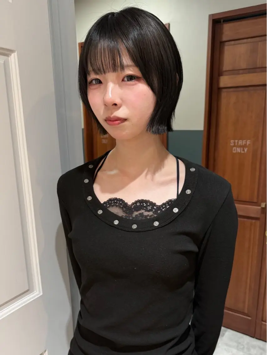 ショート カラー カット ヘアカラー トリートメント mai / linoah˚✧のヘアスタイル