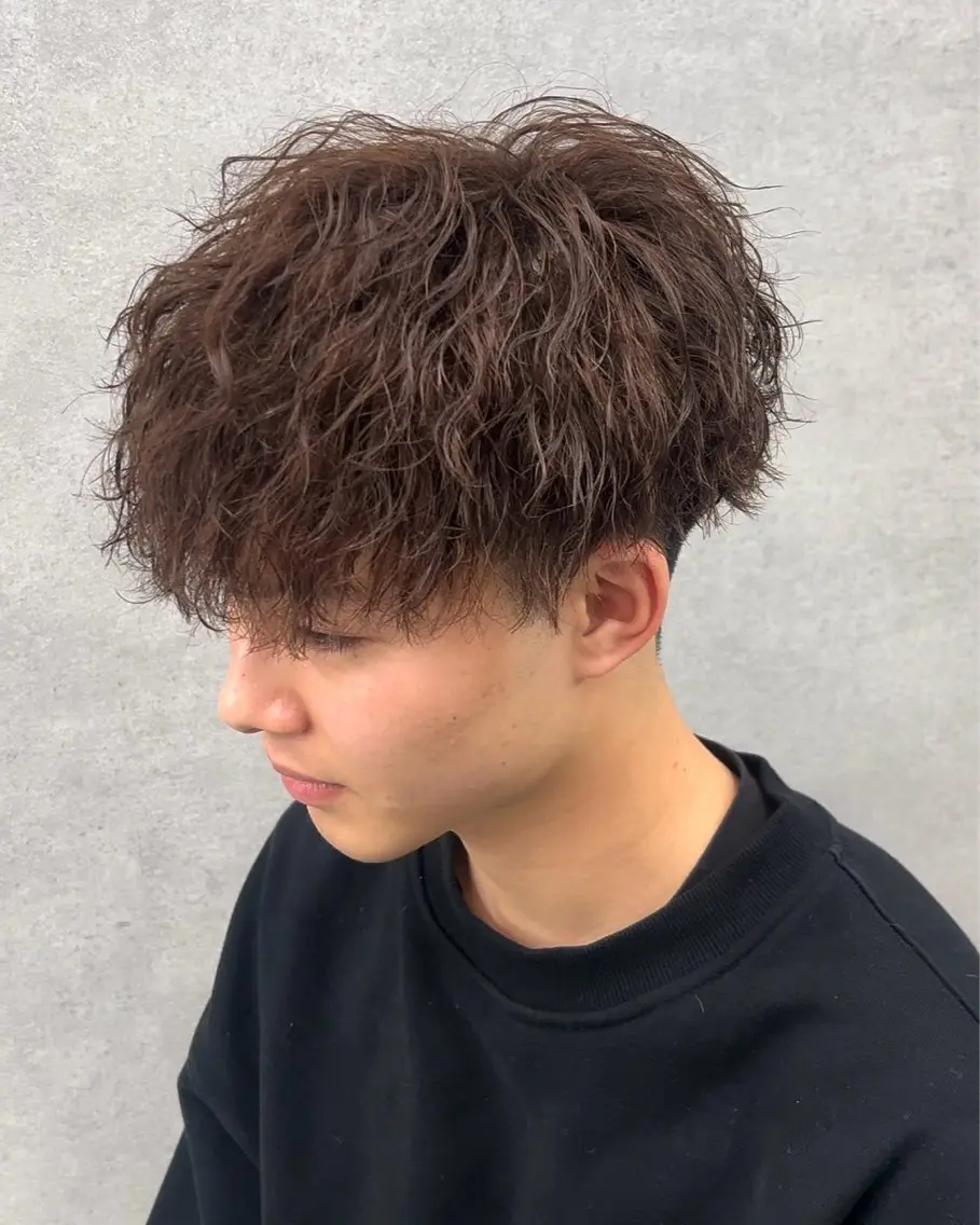 パーマ メンズ カット パーマ パーマ特化/ MANARUのヘアスタイル