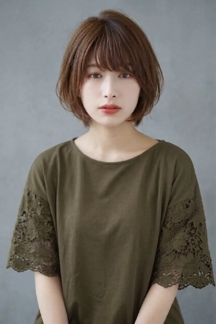 ショート ショートヘア ショート◎縮毛◎ Mirareee横浜のヘアスタイル