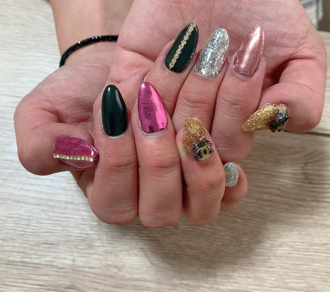 ネイル 持ち込み ハンドネイル MINAMI nailsのネイルデザイン