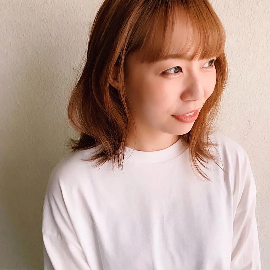 ミディアム カラー 中川 竜誠のヘアスタイル