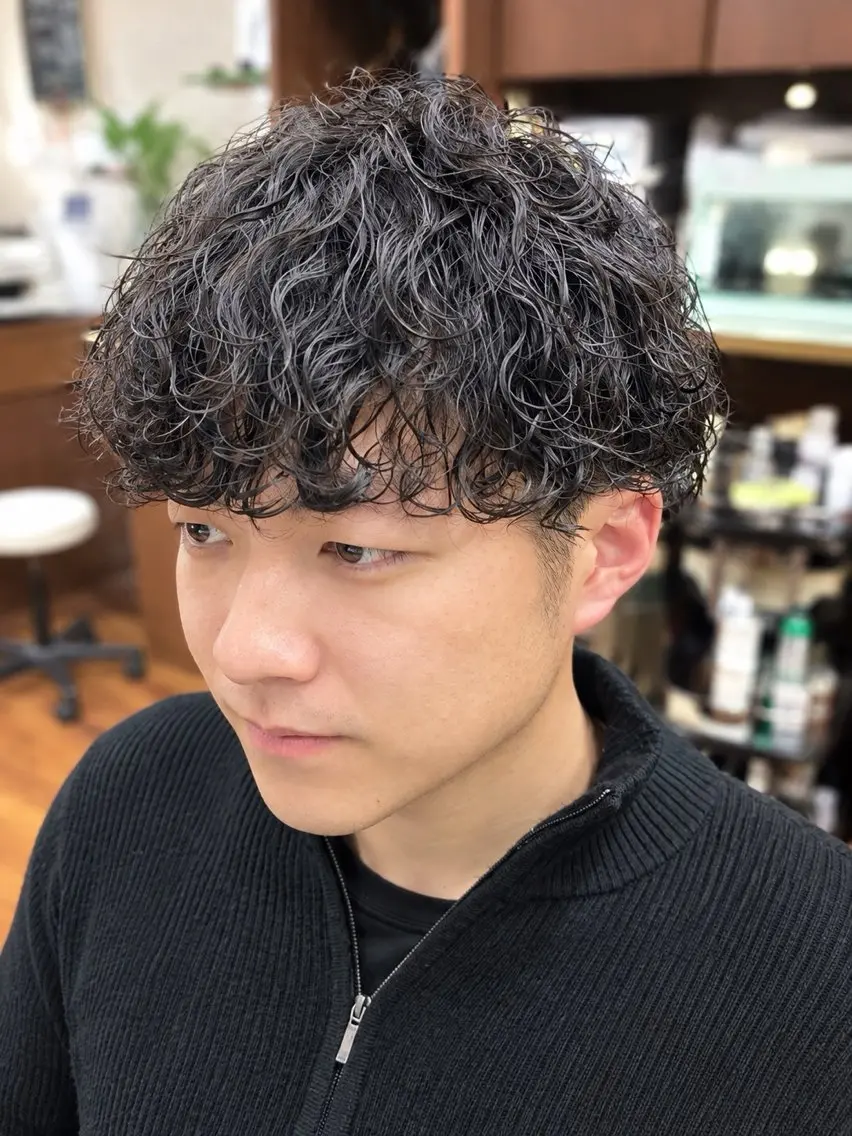 パーマ パーマ hair salon kurisuのヘアスタイル