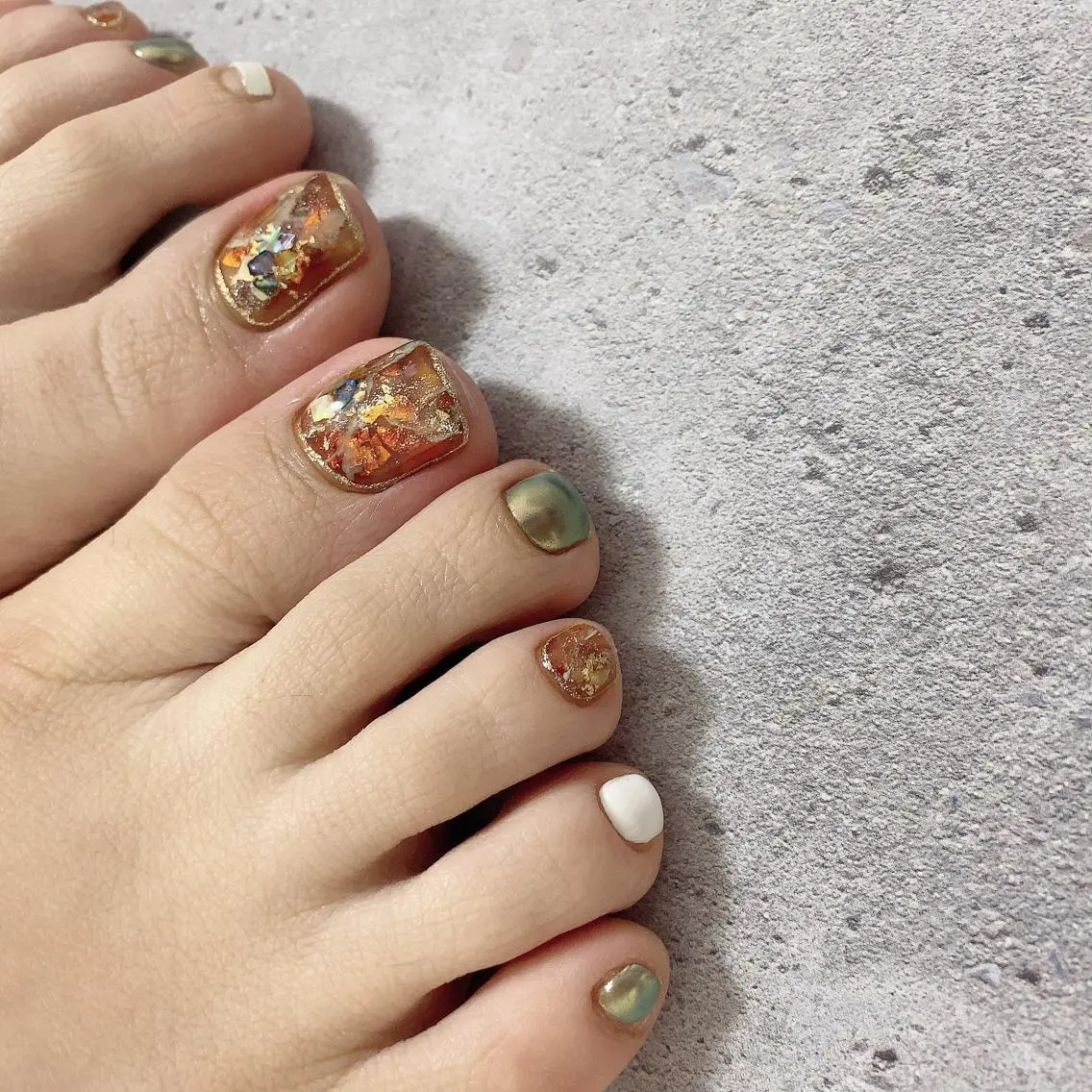 ネイル フットネイル SOL NAILのネイルデザイン