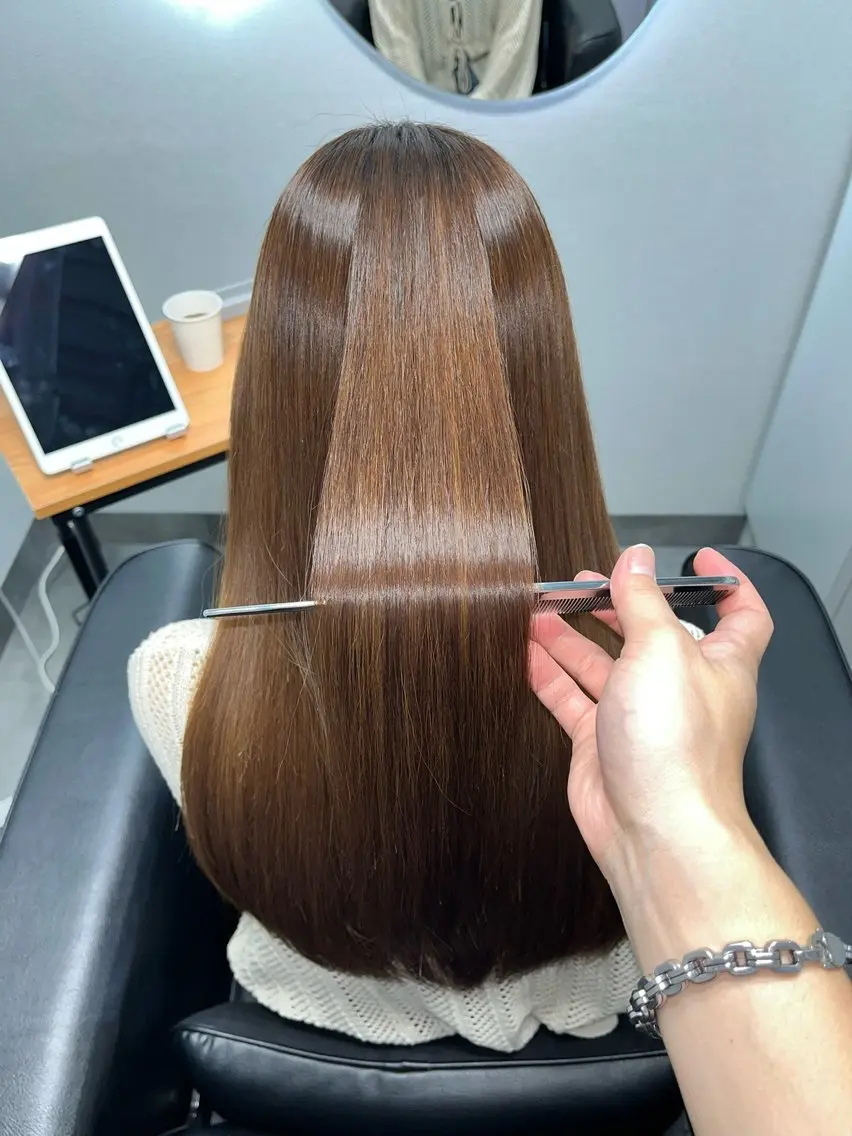 ロング トリートメント 酸熱トリートメント 🐾 atsuyaのヘアスタイル