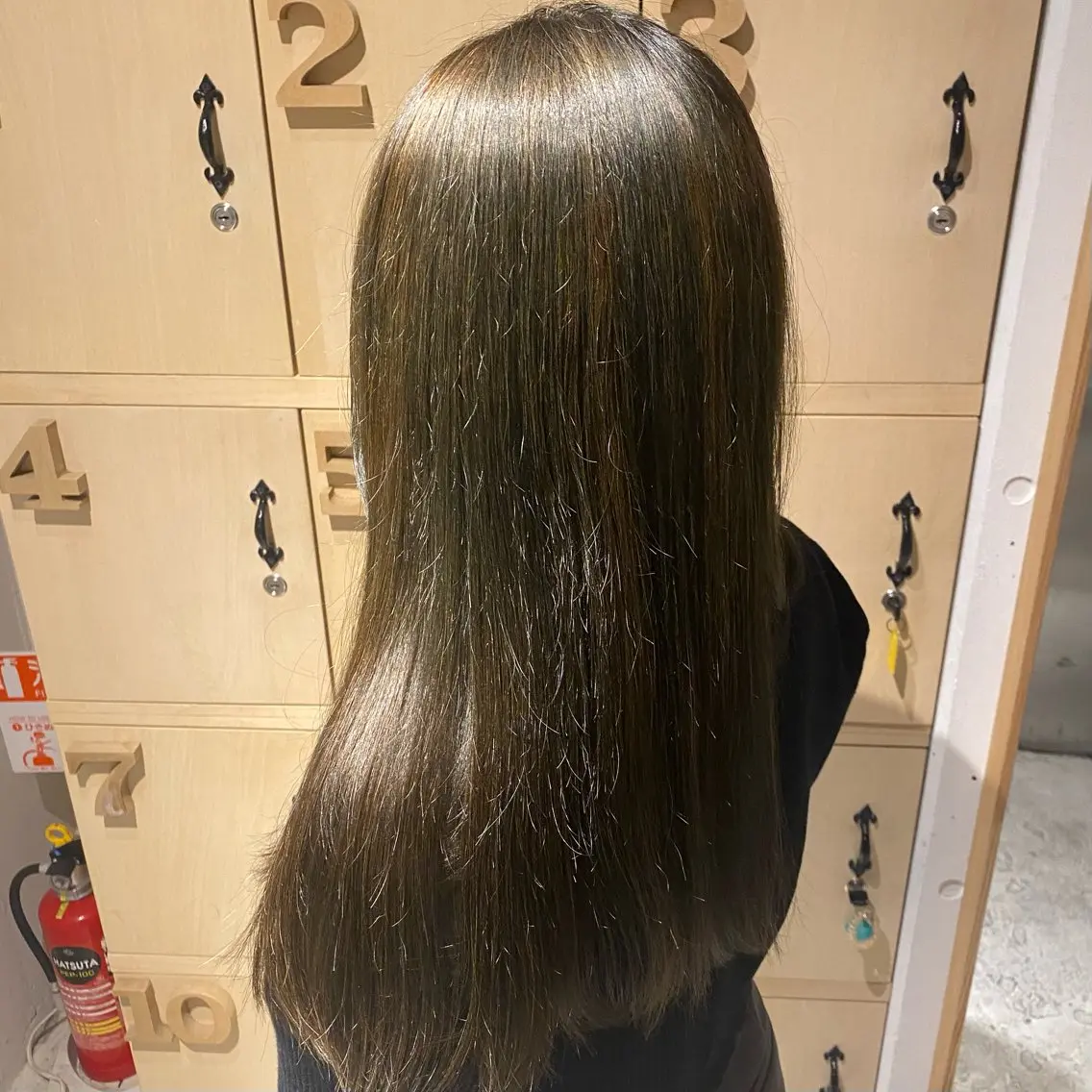 ロング カラー ベージュカラー オリーブベージュ カラーモデル募集中 🍒misakiのヘアスタイル