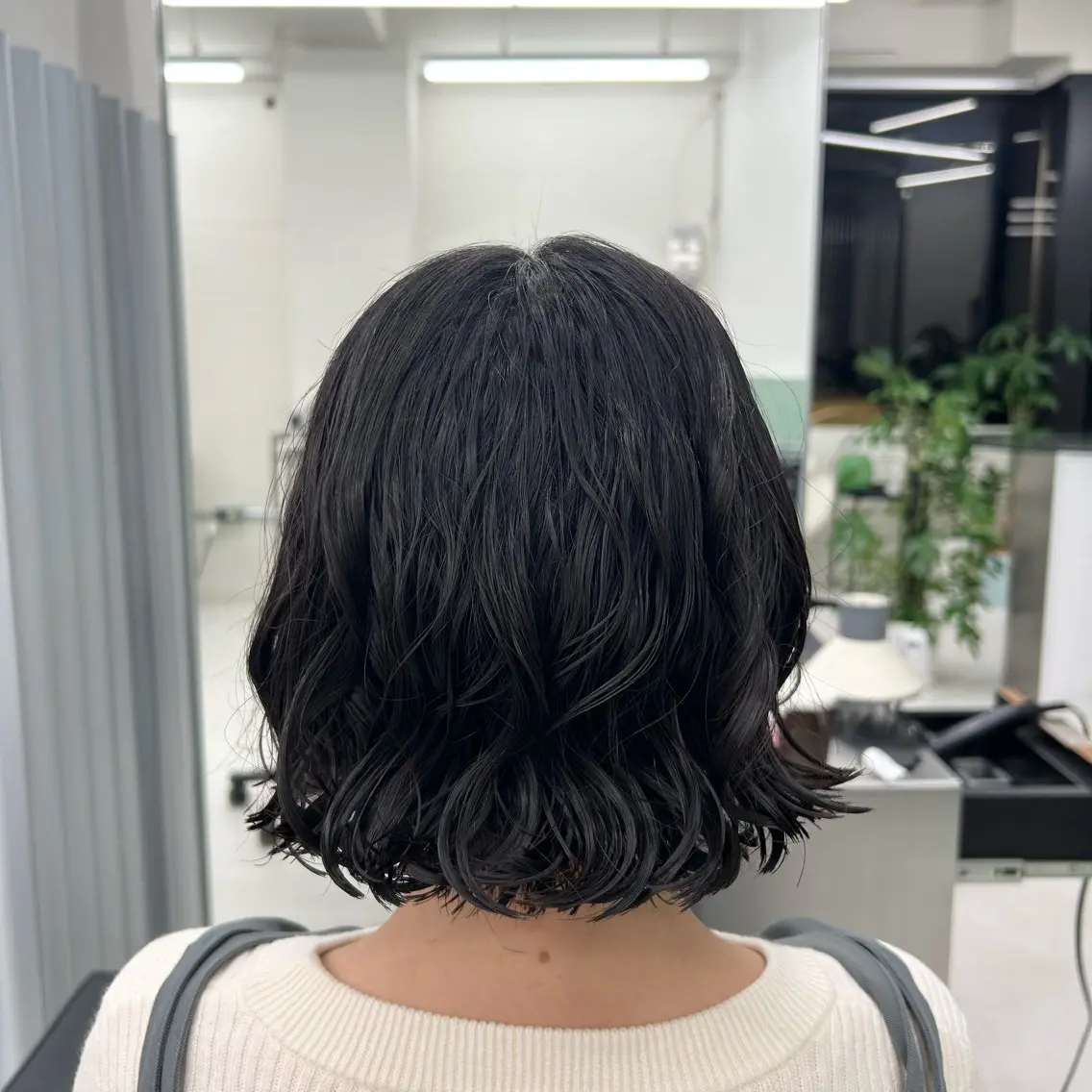 ミディアム パーマ レディース/ボブ パーマ/ 田中育斗のヘアスタイル