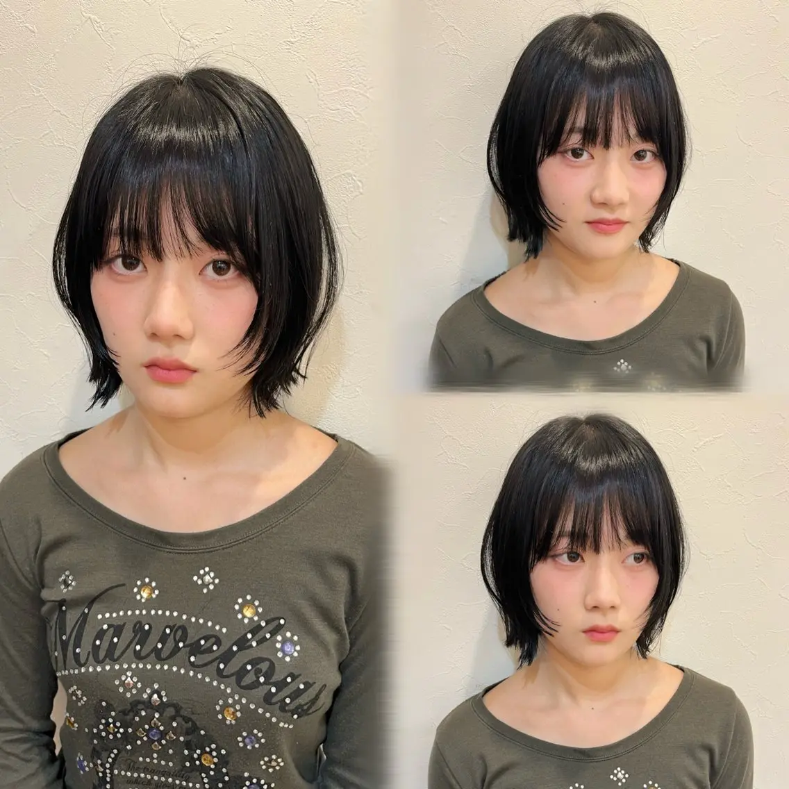 ショート レイヤーカット🎀 ナンプウ 山村優佳のヘアスタイル