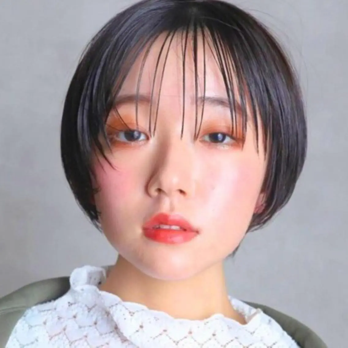 ショート カラー enx天王町店 伊藤 愛央のヘアスタイル