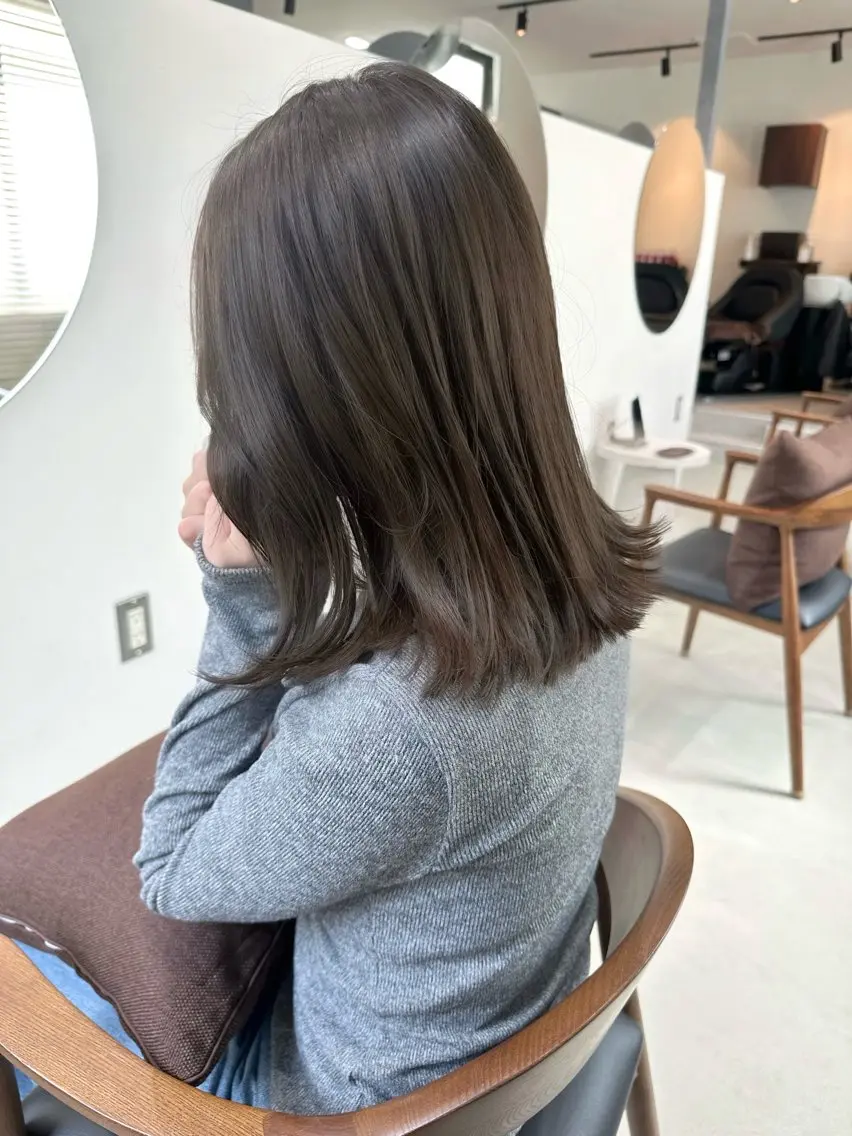 ミディアム カラー カット & Graph. 立川🥣🌿のヘアスタイル