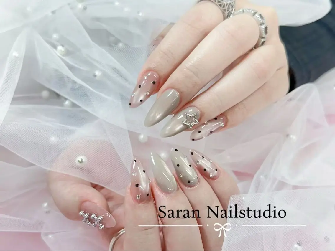 ネイル ハンドネイル miho💦 Saran nailのネイルデザイン