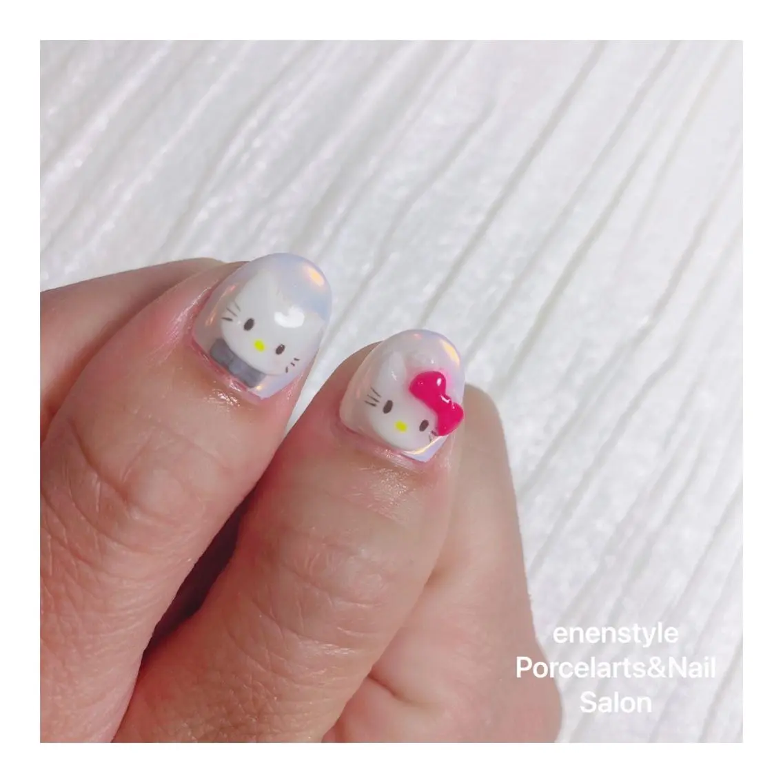 ショート ネイル 🐾enen style 🐾のネイルデザイン