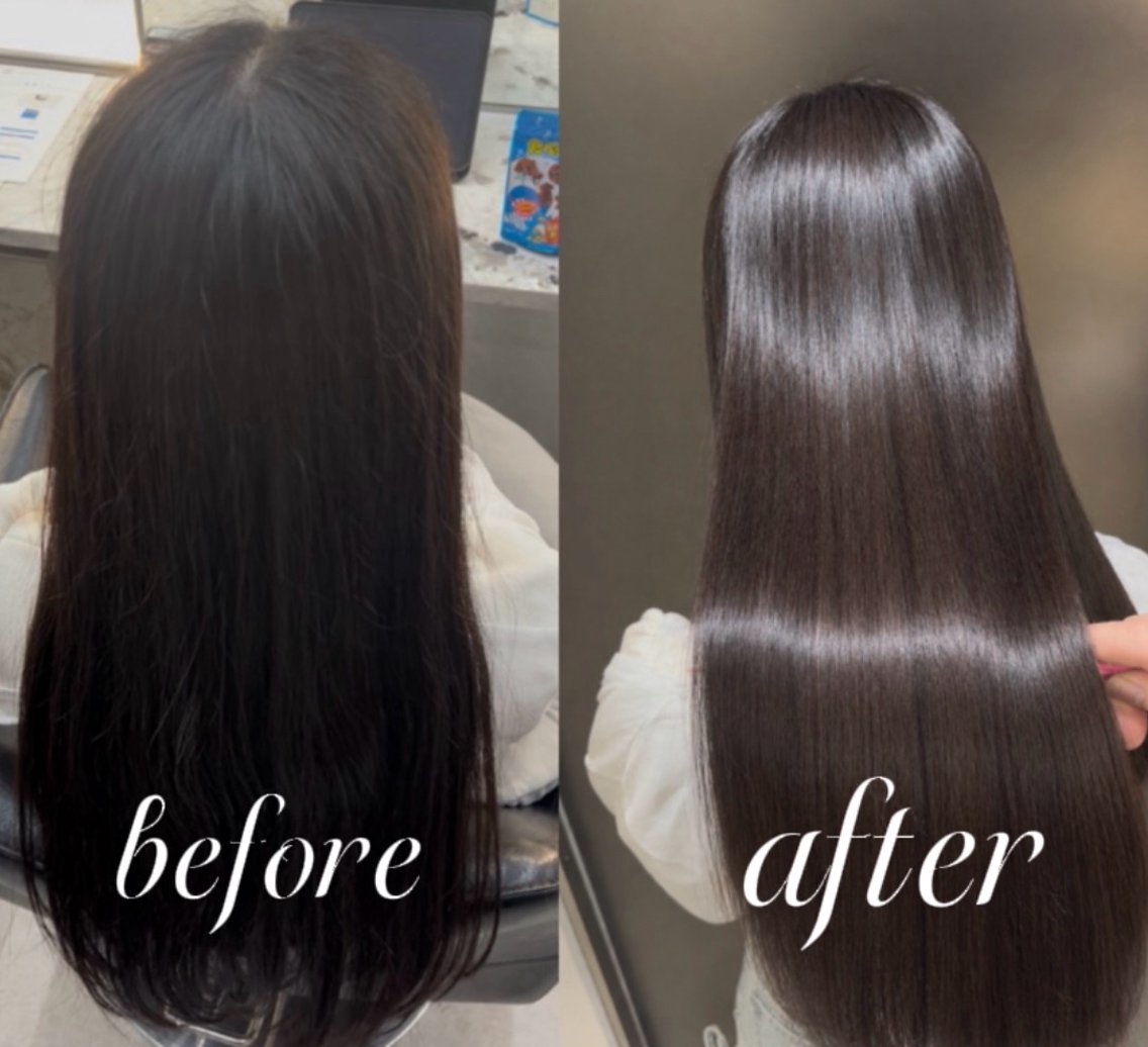 ロング パーマ 縮毛矯正 縮毛矯正 【美髪矯正】 Fumiyaのヘアスタイル