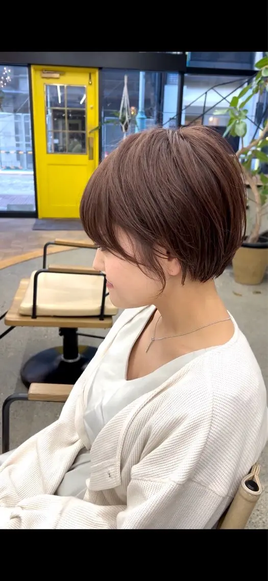 ショート カラー ショート特化 鈴木 翔真のヘアスタイル
