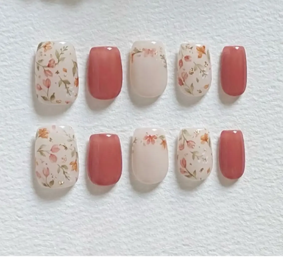ネイル ハンドネイル H3 Nail Tsuki🦋💙のネイルデザイン