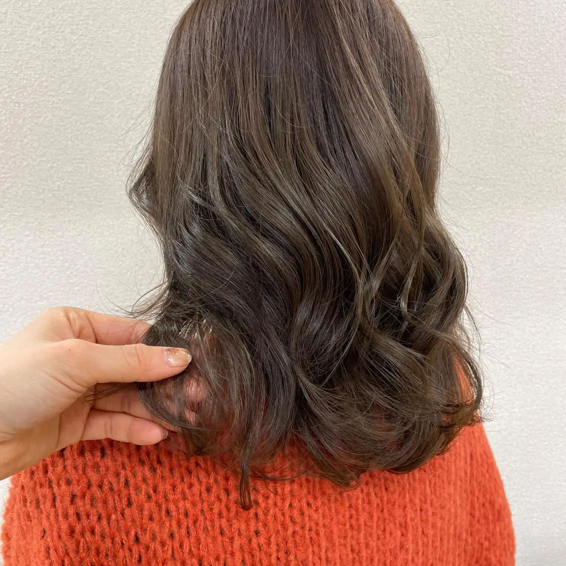 セミロング もりたみかこ 美容師お休み中のヘアスタイル