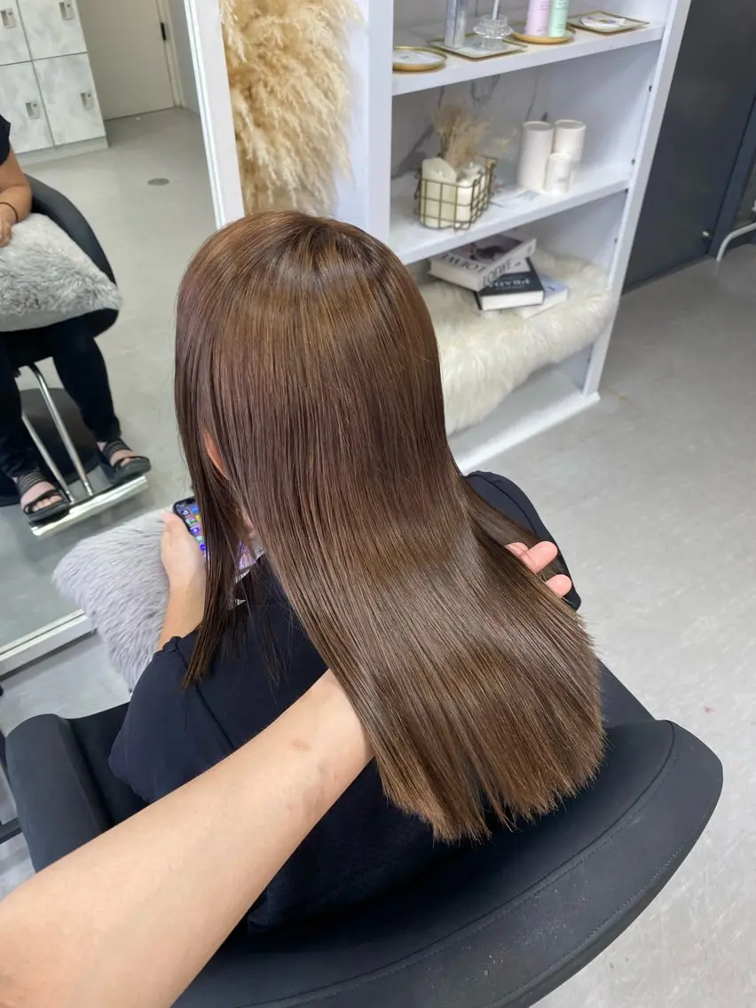カラー ベージュカラー XELM高崎 🤍Kyokaのヘアスタイル