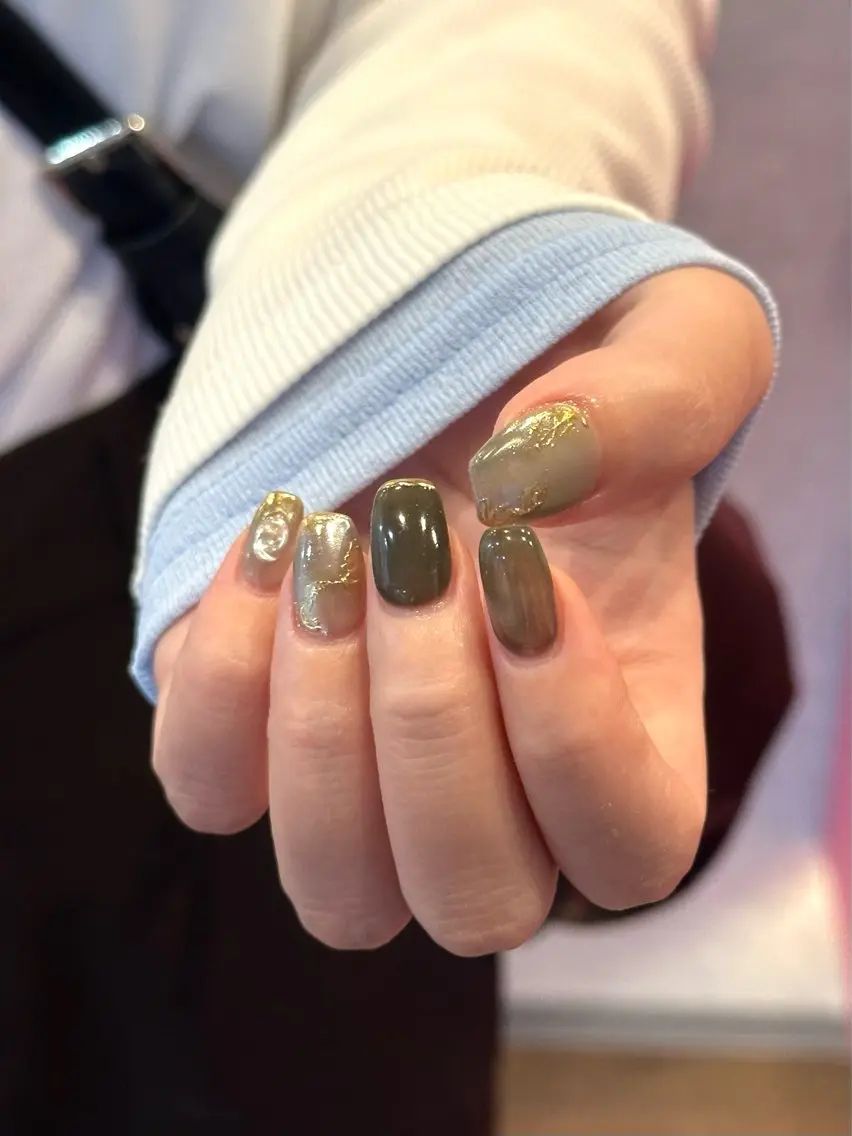 ネイル ニュアンスネイル ハンドネイル M.wish太田川店 💅🏼Arisaのネイルデザイン