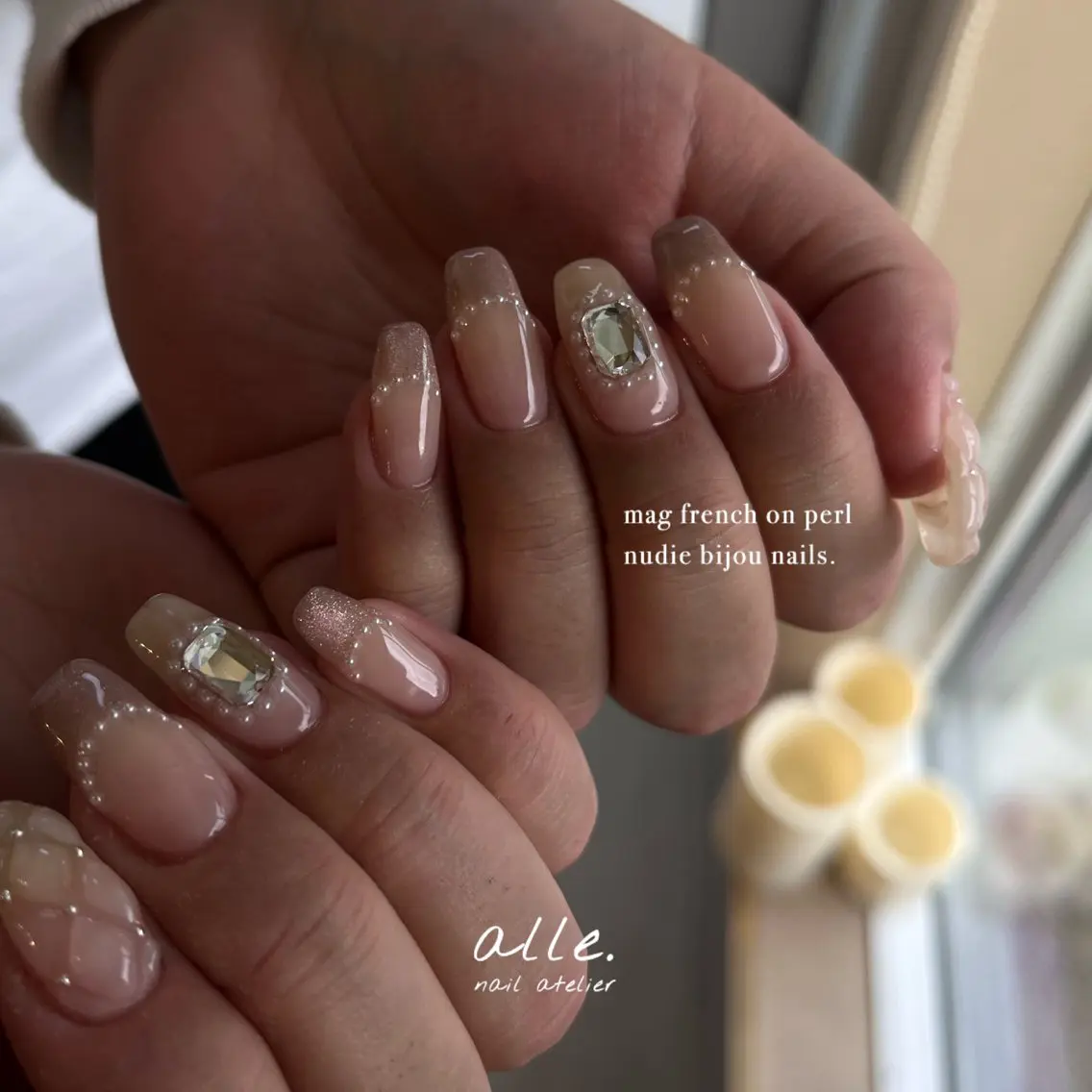 ネイル ハンドネイル atelier alle.のネイルデザイン