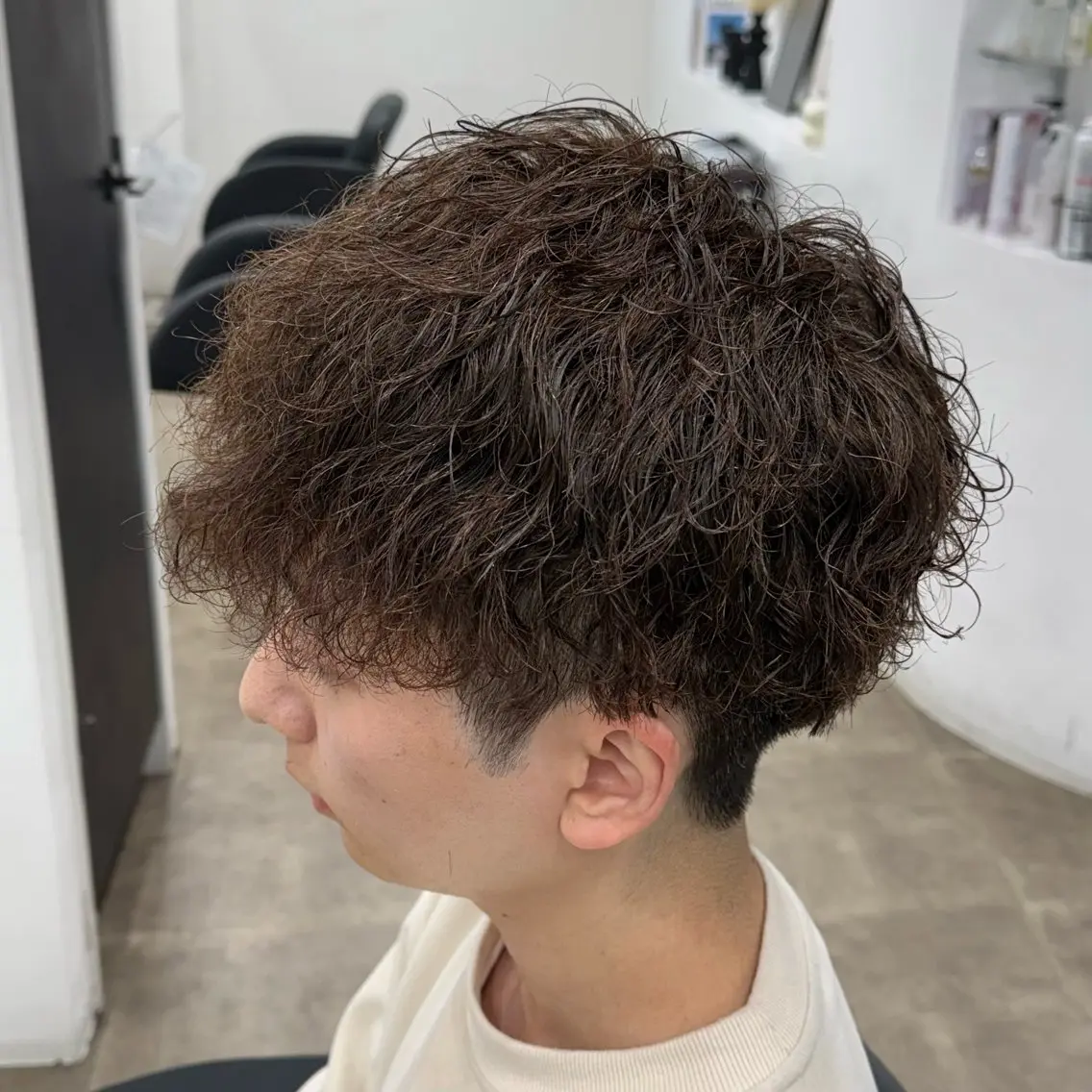 パーマ メンズ カット パーマ メンズ特化美容師 ◆ルナのヘアスタイル