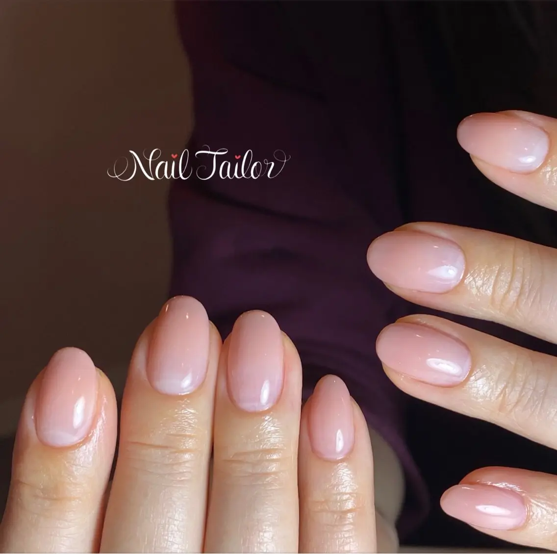 ネイル ジェルネイル グラデーション オフィスネイル ハンドネイル NailTailor ネイルテイラーのネイルデザイン